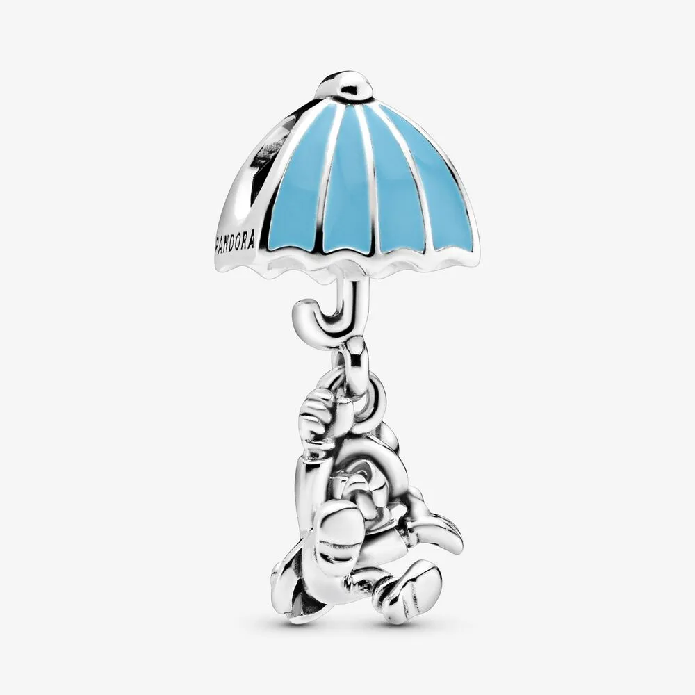 Disney, Jiminy Cricket Dangle Charm, Blue Enamel