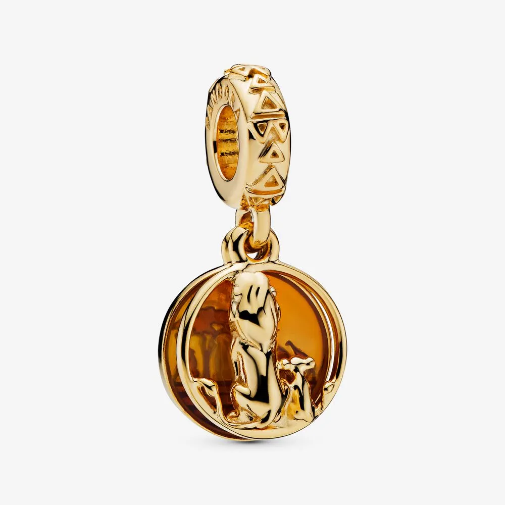 Disney, Simba & Mufasa Sunset Dangle Charm