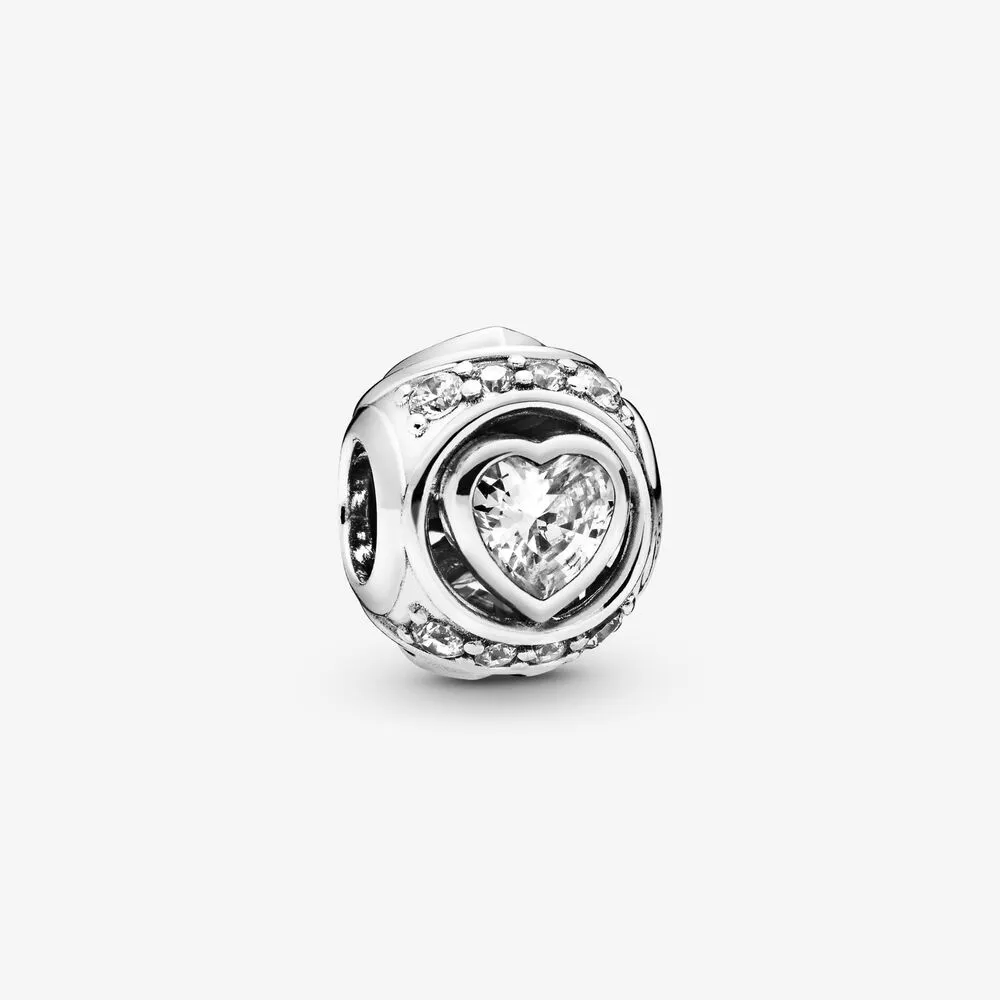 Elevated Heart Charm