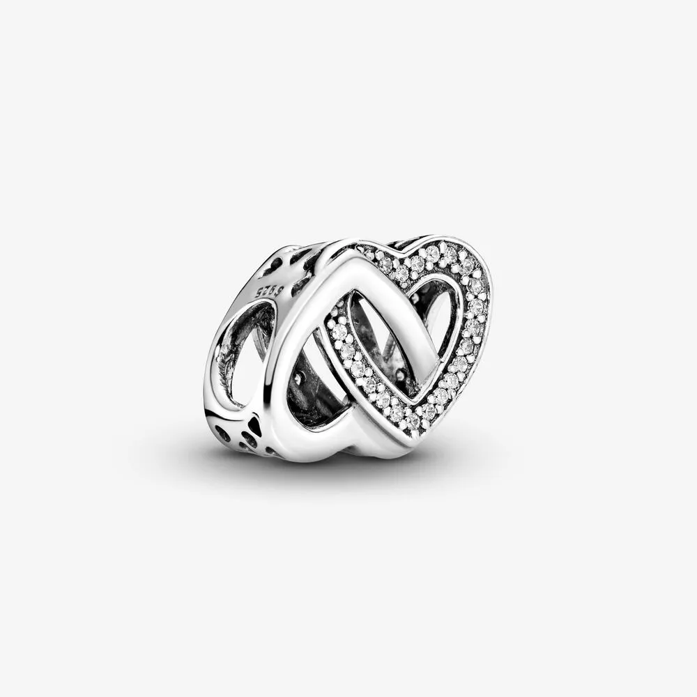 Entwined Hearts Charm