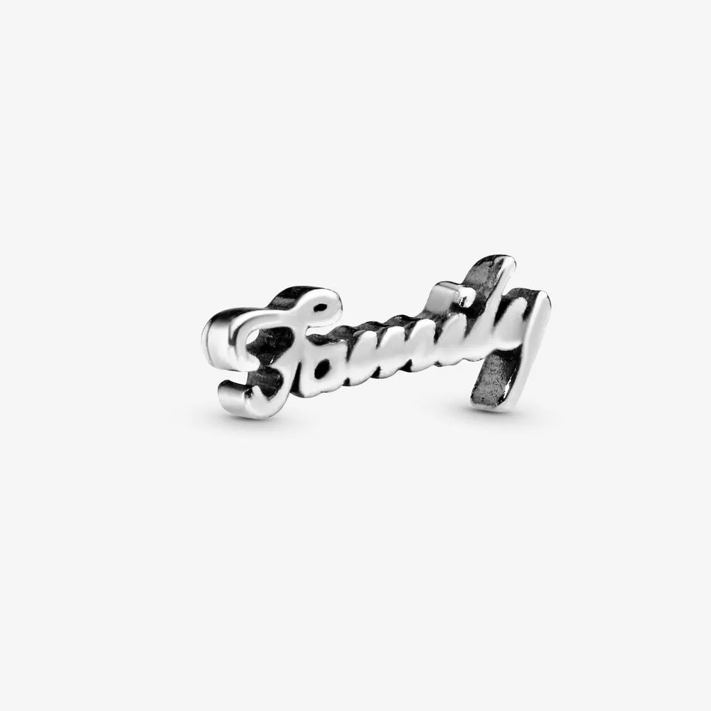Family Script Locket Element