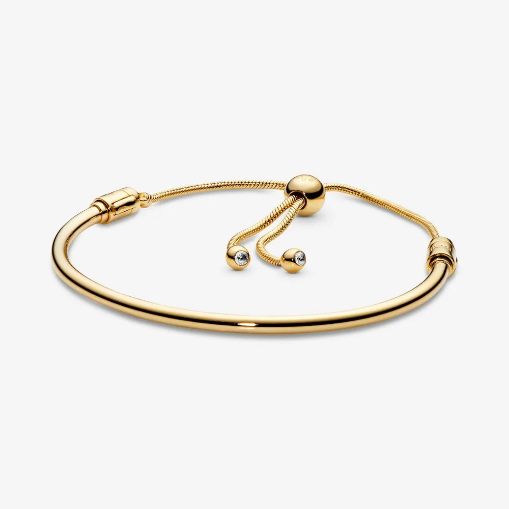 Flower Stem Slider Bracelet