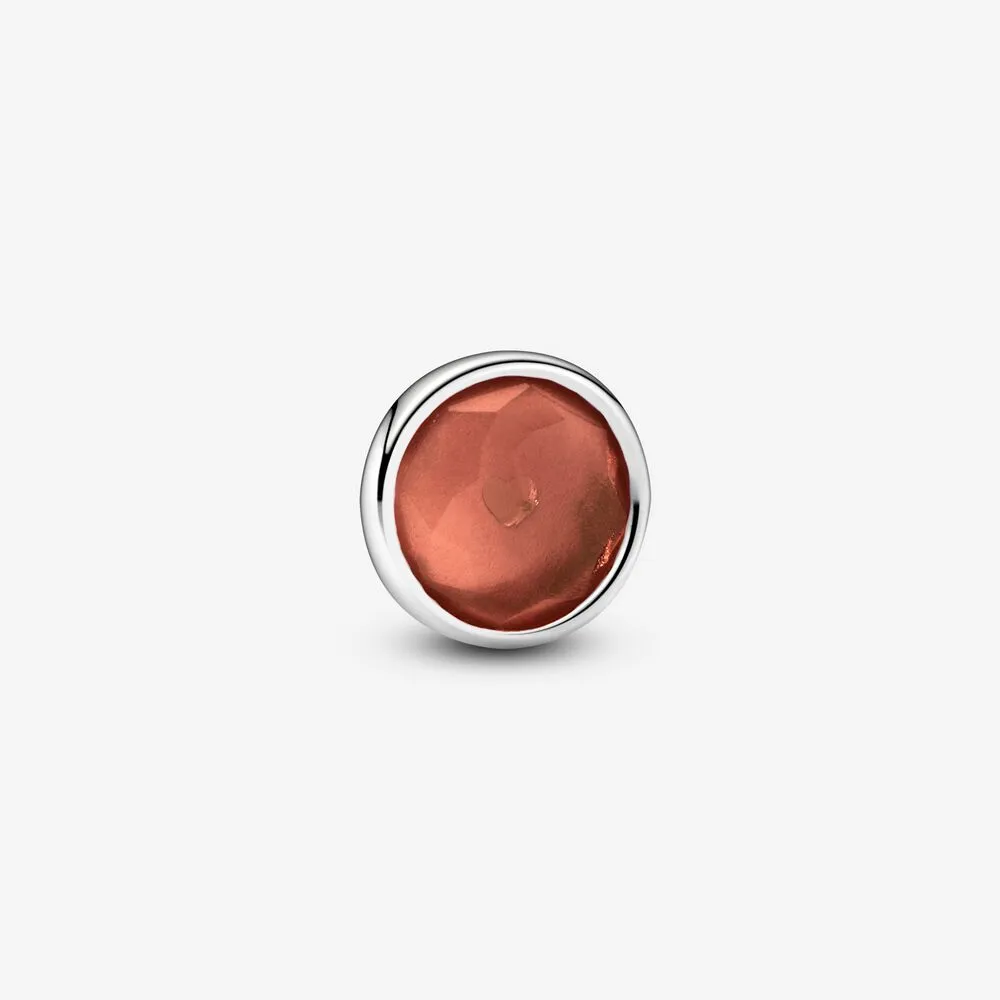 Garnet Red January Birthstone Locket Element
