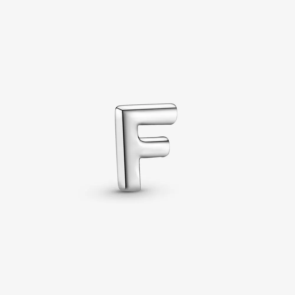 Letter F Alphabet Locket Element
