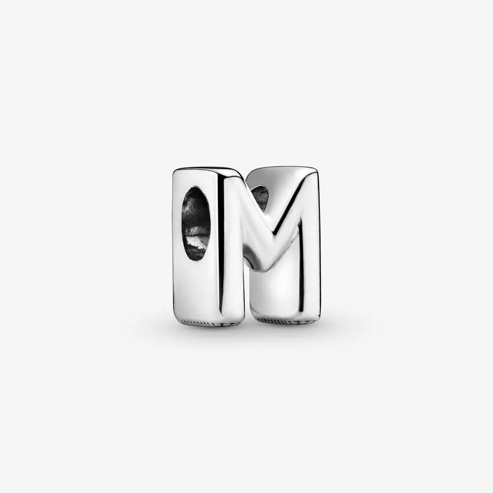 Letter M Alphabet Charm