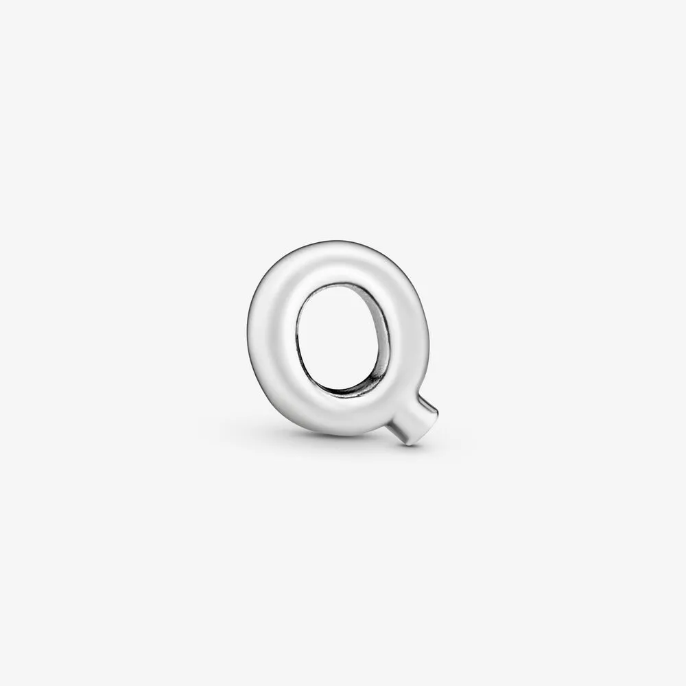 Letter Q Alphabet Locket Element