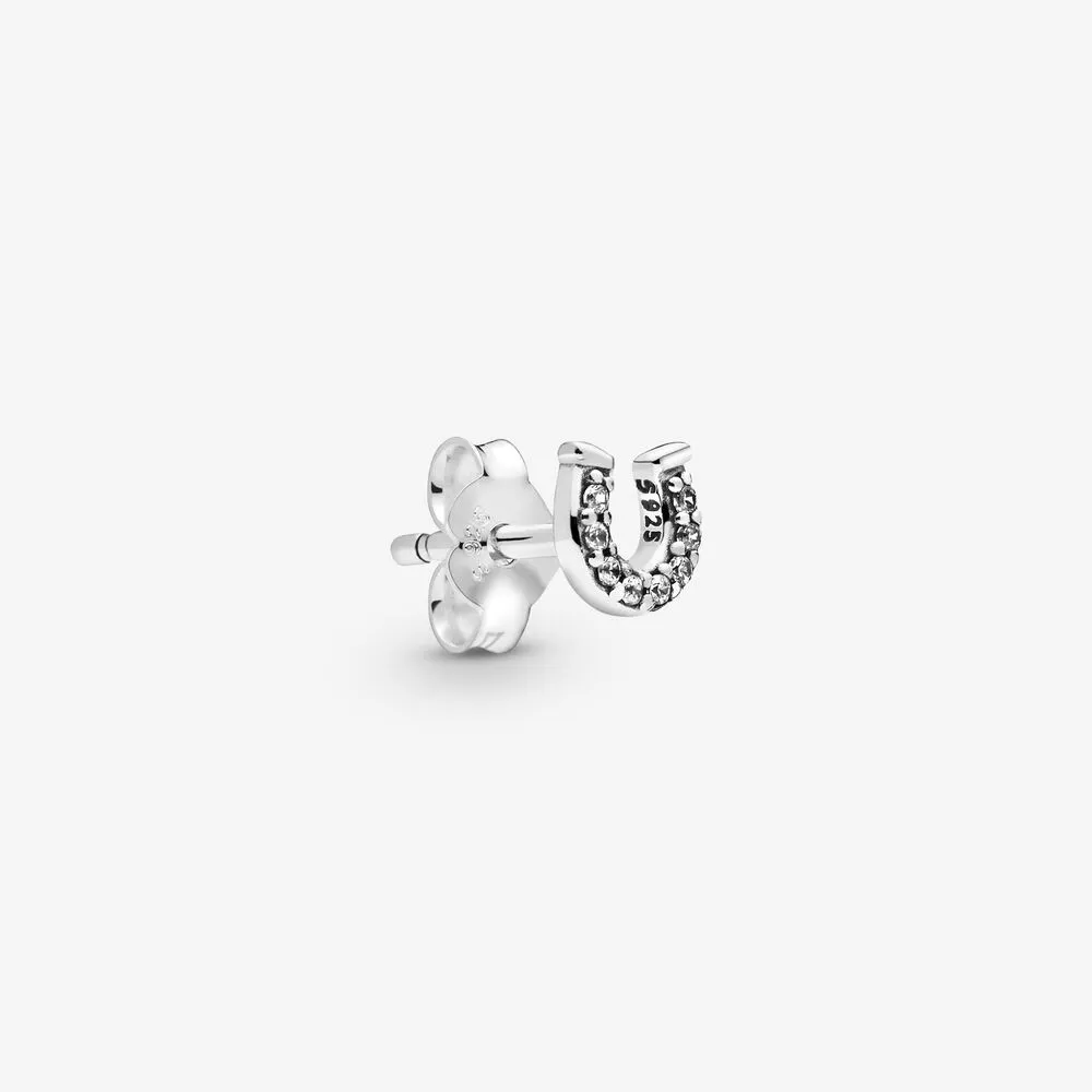 My Lucky Horseshoe Single Stud Earring