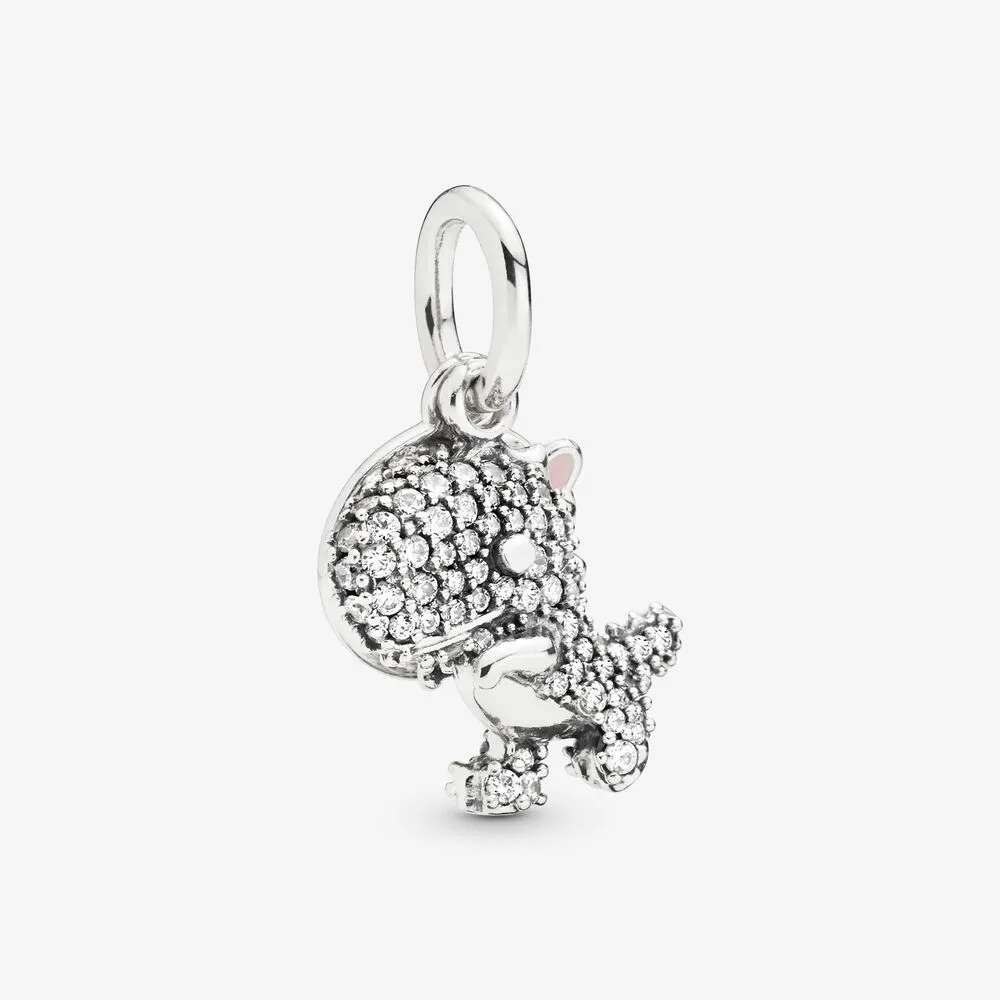 Pavé Dinosaur Dangle Charm