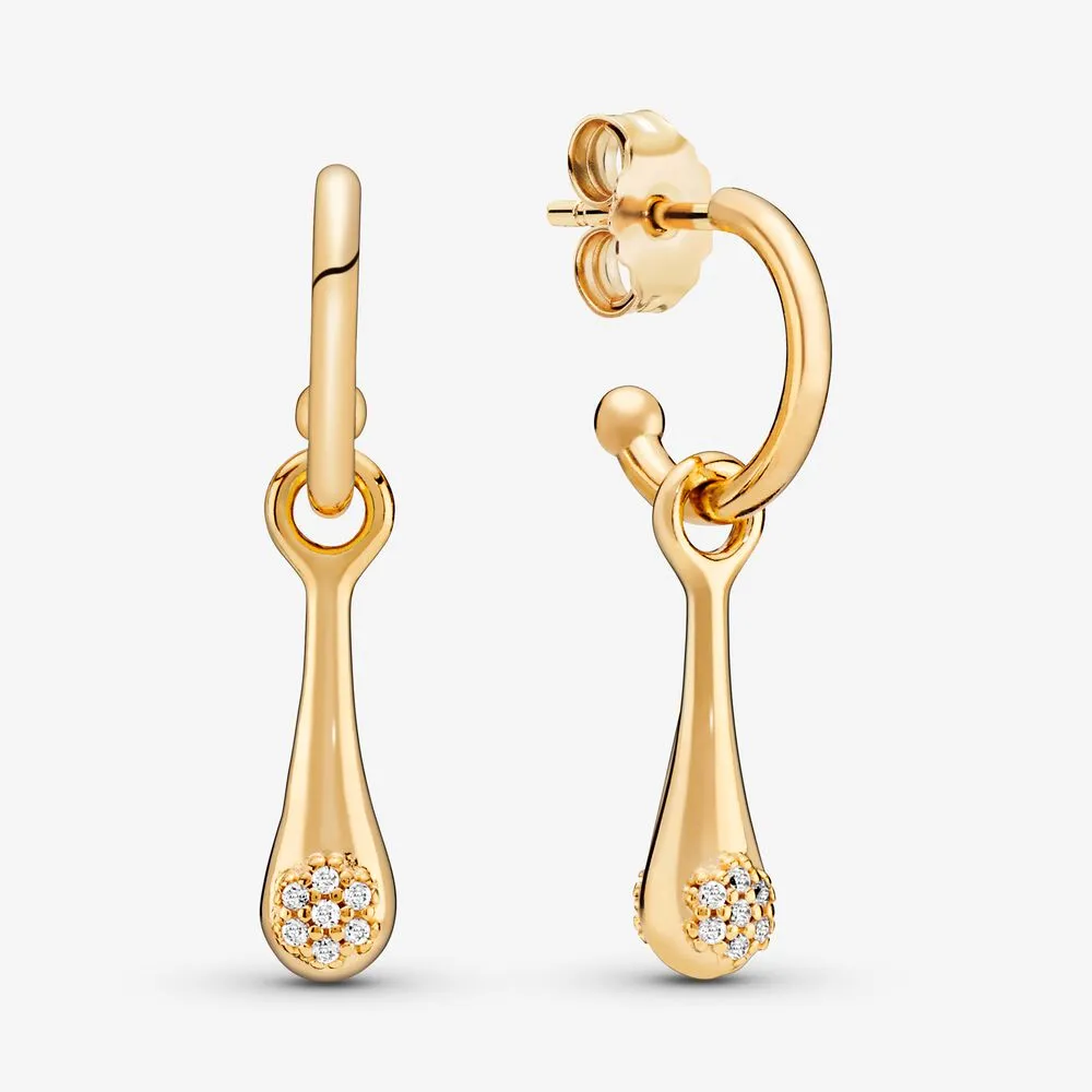 Pavé Modern LovePods Dangle Earrings