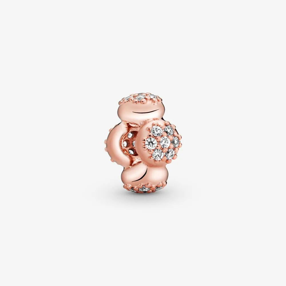 Pavé Modern Lovepods Spacer Charm
