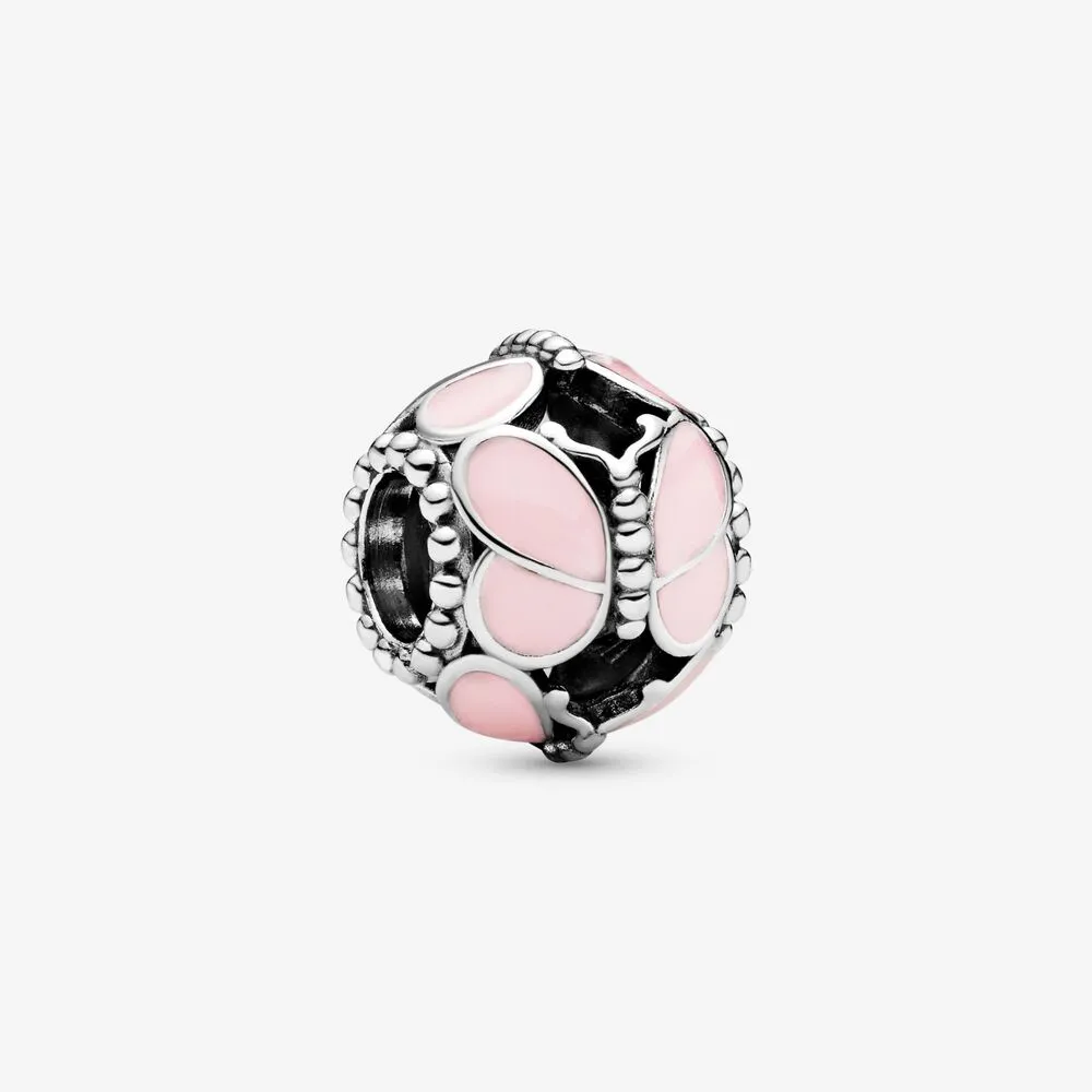 Pink Butterfly Charm