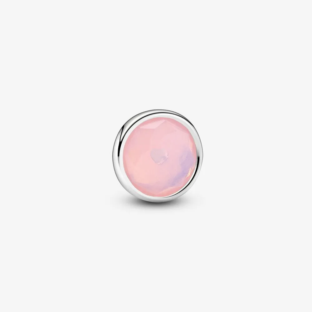 Pink October Birthstone Locket Element