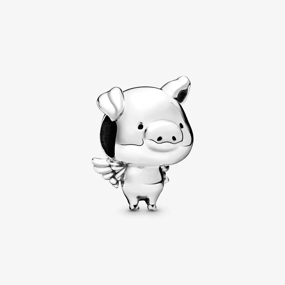 Pippo the Flying Pig Charm