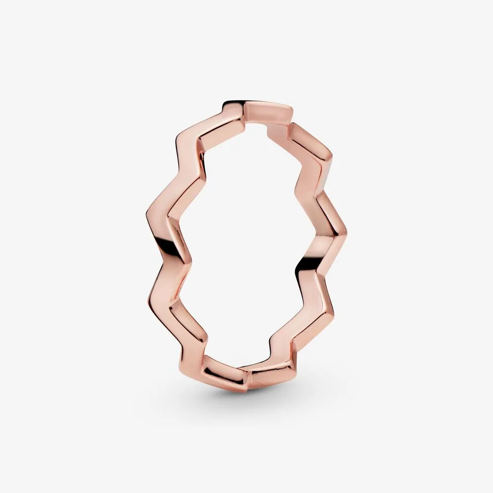 Polished Zigzag Ring