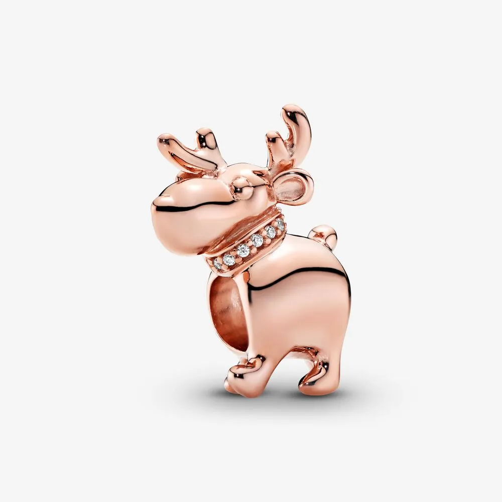 Reindeer Holiday Charm