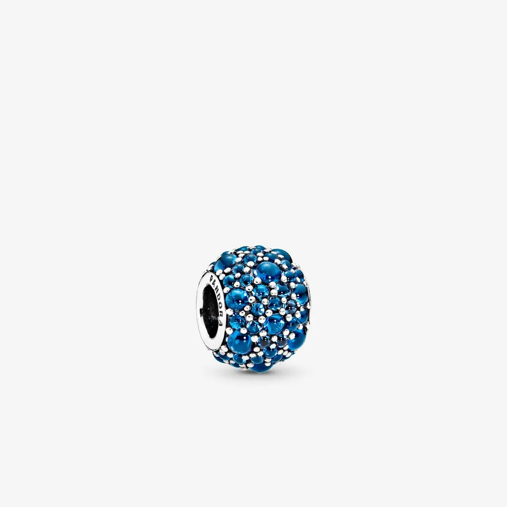 Shimmering Droplets Charm, London Blue Crystal