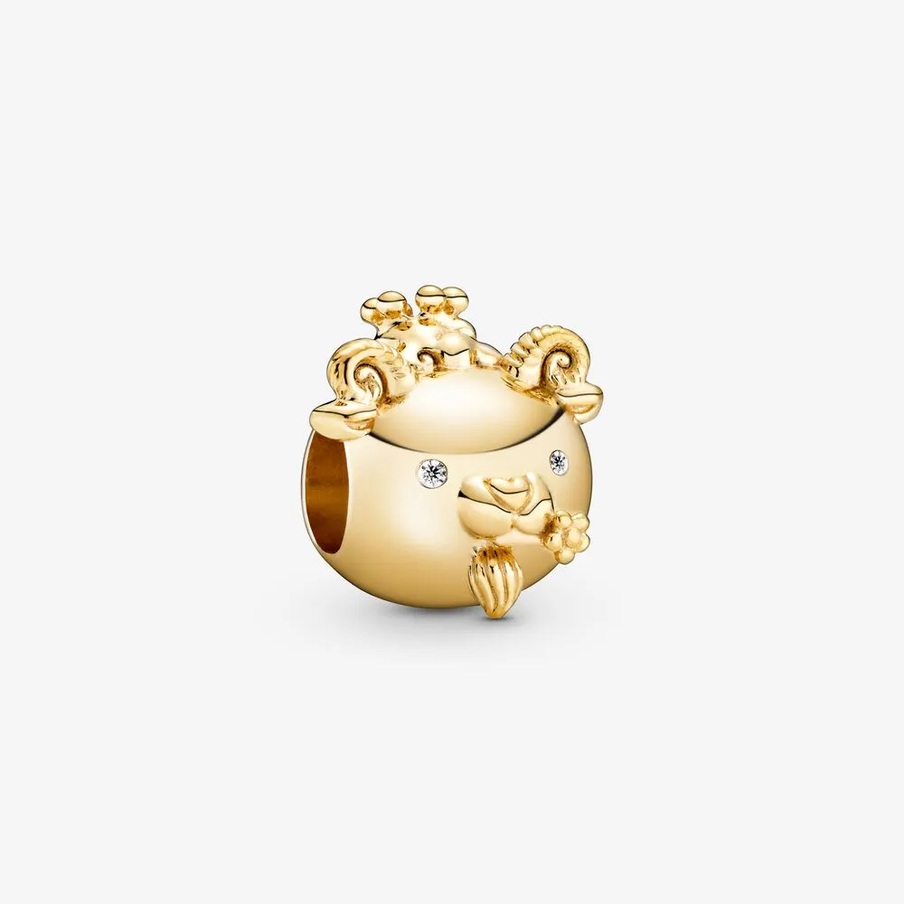 Shining Goat Charm