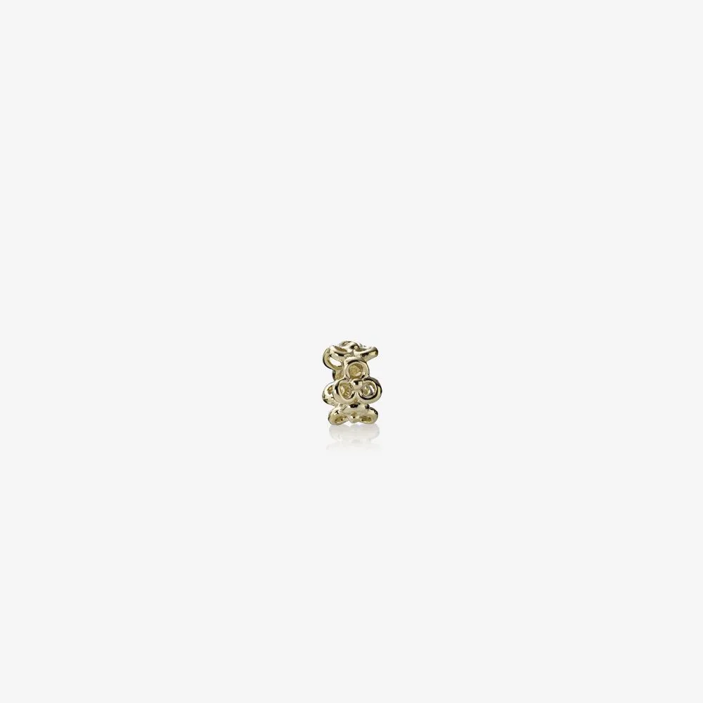 Trinity Flowers Spacer, 14K Gold
